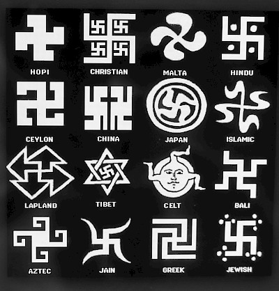 Swastikas from around the world.