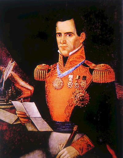 Portrait of General Santa Anna