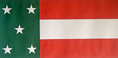 First flag of the Republic of the Yucatan
