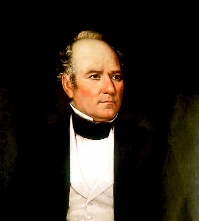 Portrait of President Sam Houston of the Republic of Texas