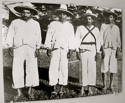 Maya combatants in the Caste War in Yucatan