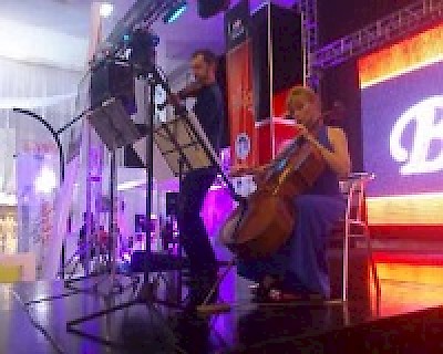 Duet of Classical Music in Merida Yucatan Mexico