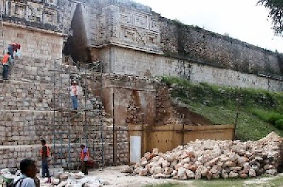New Works in Uxmal Yucatan Mexico