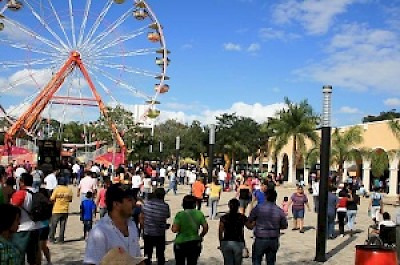 Xmatkuil State Fair in Yucatan Mexico