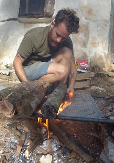 Eric Werner in Merida Yucatan with Cook It Raw