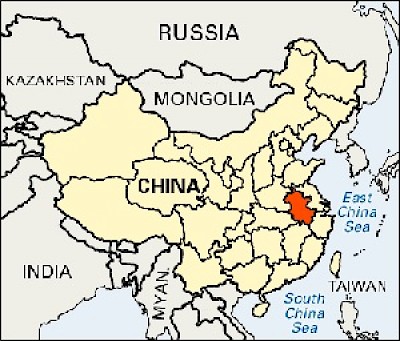 China and Merida Yucatan Mexico