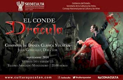 Dance Count Dracula in Merida Yucatan