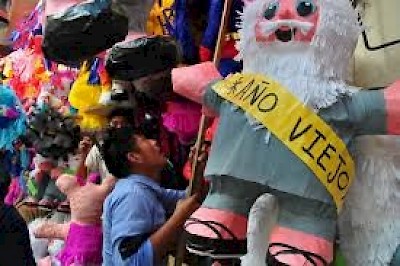 New Year Celebrations in Merida Yucatan Mexico