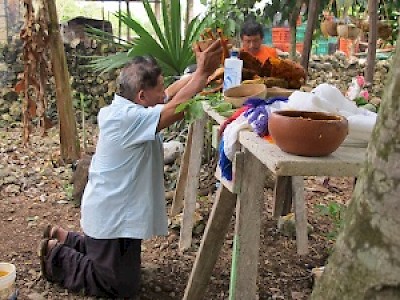 Traditioal Mayan Ceremonies in Yucatan Mexico