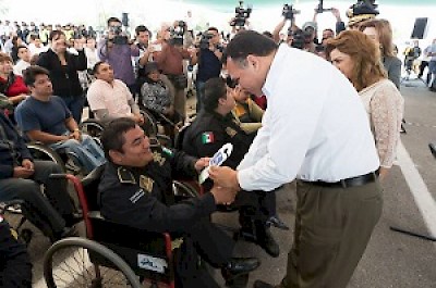 Parking For Handicap in Yucatan Mexico