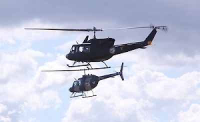 Mexican Air Force in Yucatan Mexico