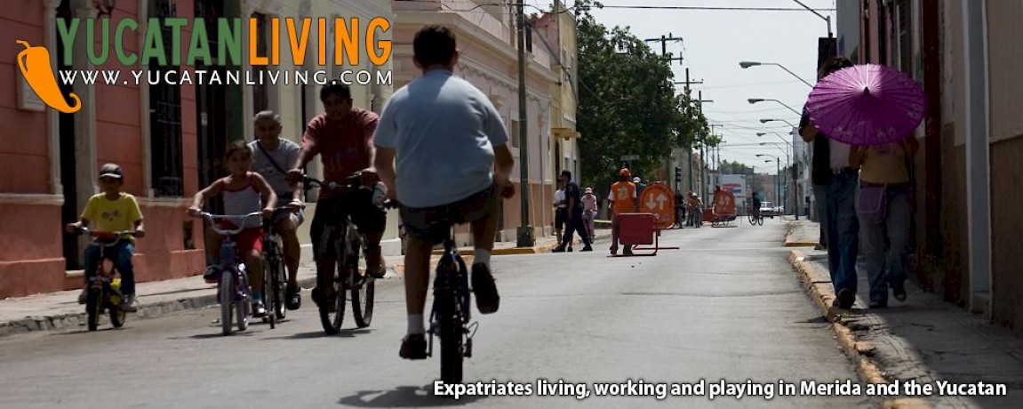 Biking in Merida